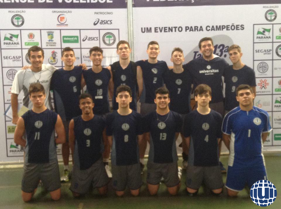 Equipe de vôlei do Universitas é vice-campeã da Taça Paraná e segue na disputa pela Liga Regional de