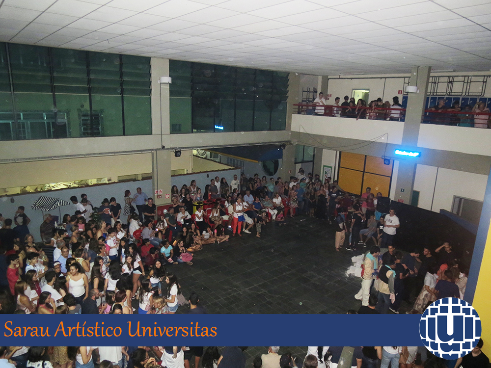 Projeto de Integração de Áreas de Conhecimento - Sarau, Palestra e debate