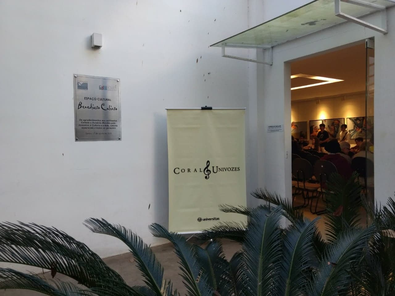 Apresentação do Coral Universitas.