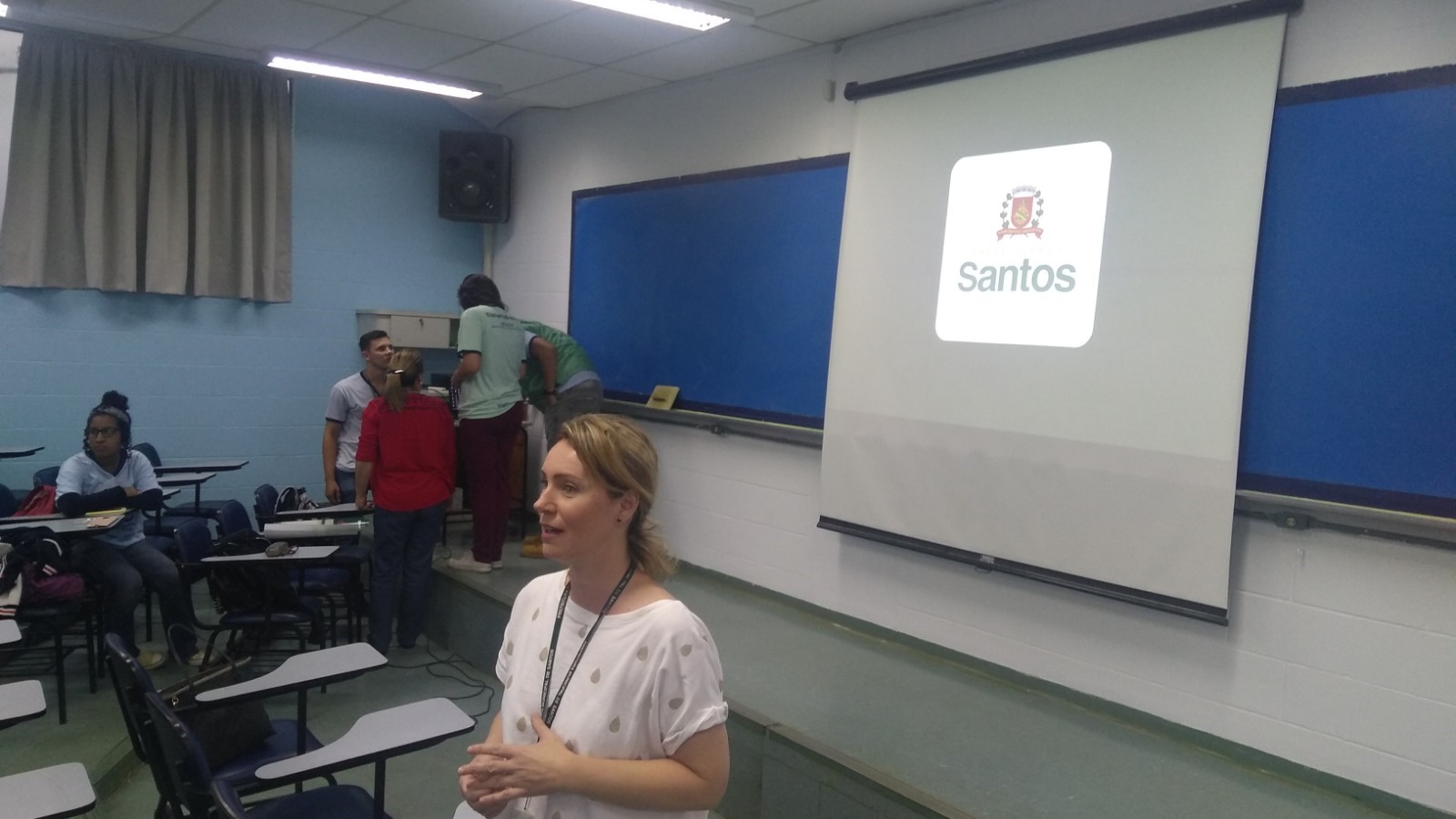 Encontro com a bióloga Liseane, do Centro de Controle de Zoonoses de Santos