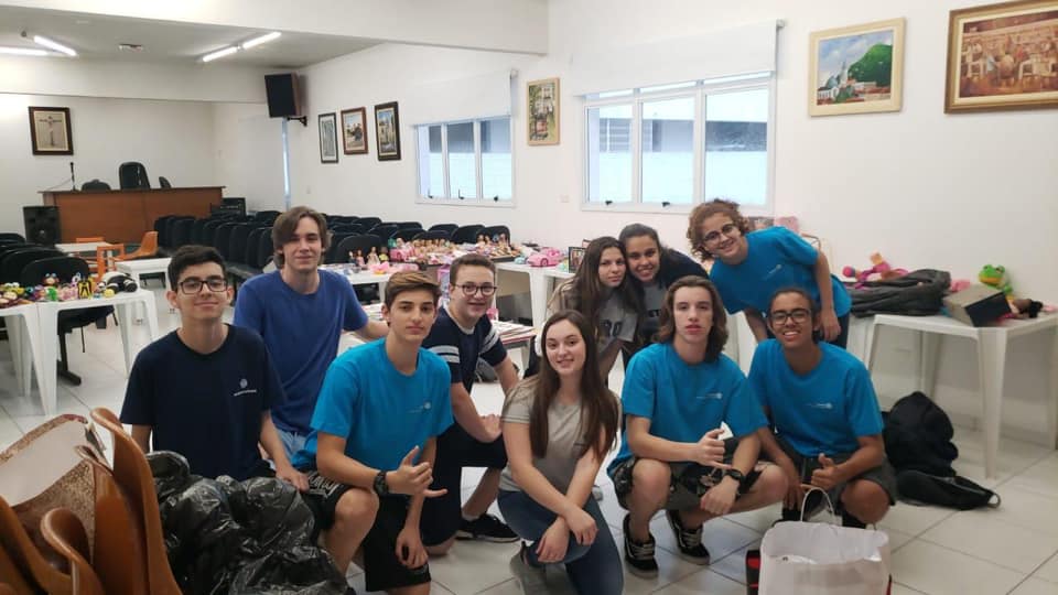 Optativa de Voluntariado e Clube Interact de Santos