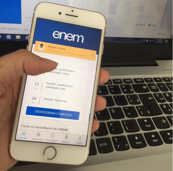 Divulgação de notas do Enem 2020