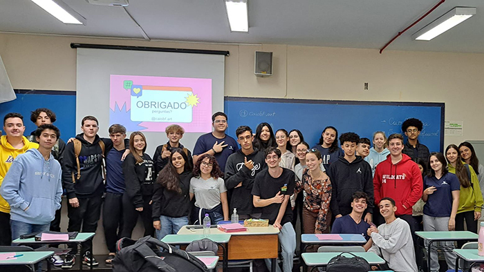 Palestra com Caio Braga Fernandes