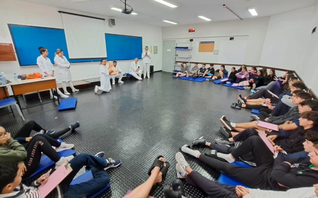 Aula de Primeiros Socorros - Projeto de Vida