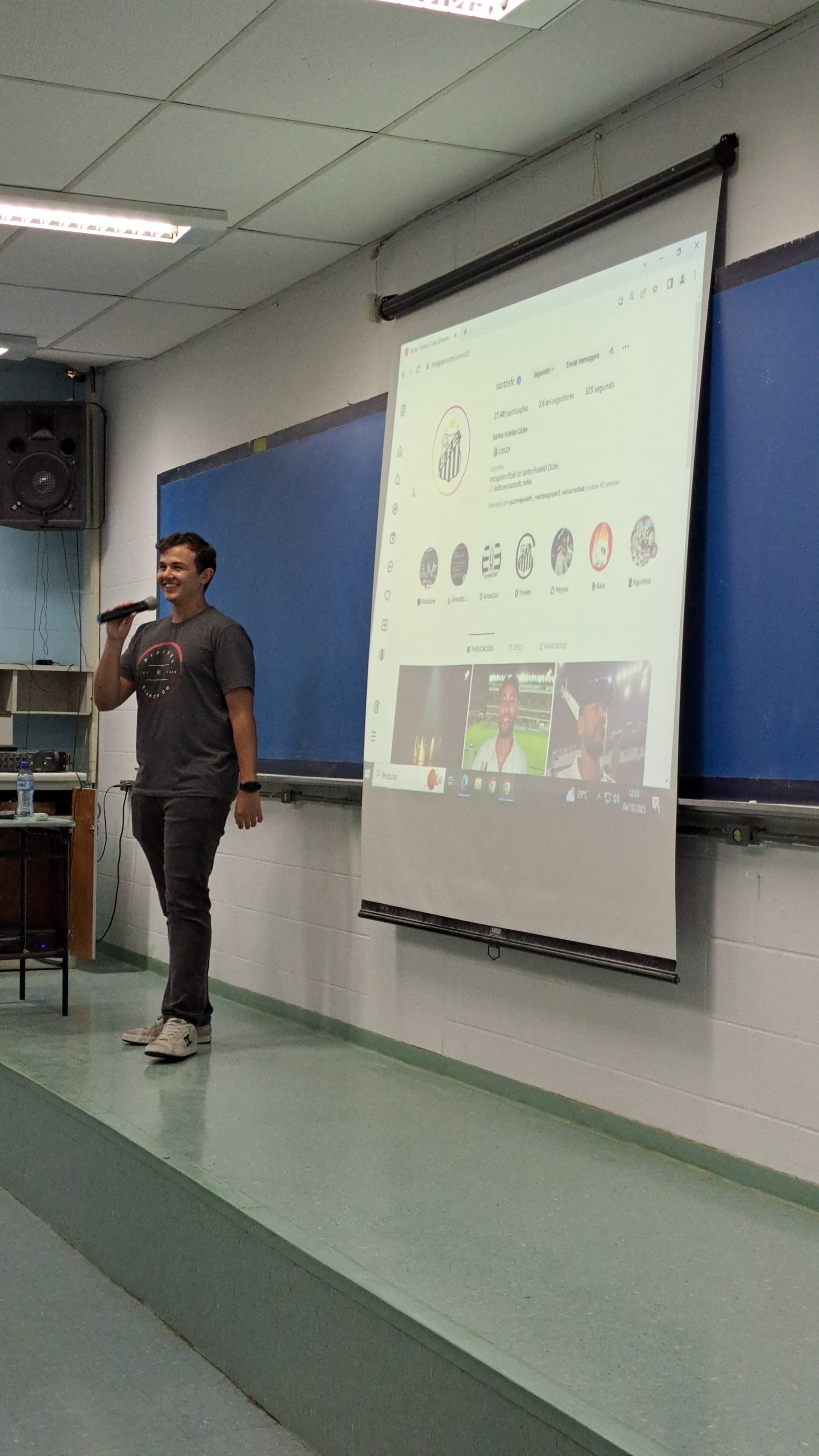 Palestra com Felipe Tavares Roque